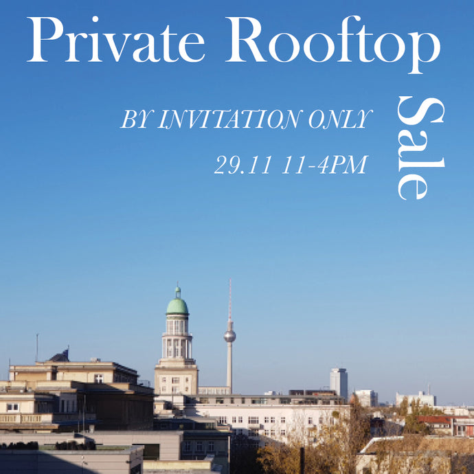 29.11 Private Rooftop Sale - RSVP NOW